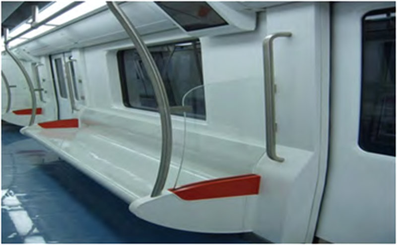 AOC力聯(lián)思阻燃樹脂在交通領(lǐng)域的應(yīng)用案例:城軌座椅